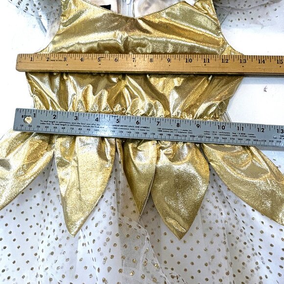 Golden Tinker Bell Fairy Dress Secrets Nunley Collection Child NWT NOS - Picture 15 of 15